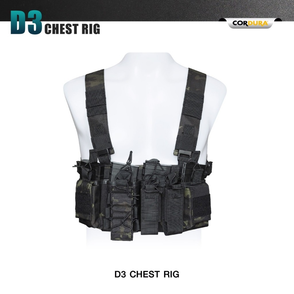 สายโยงบ่า D3 Chest Rig สายเก่ง สายรัดทึบ | Shopee Thailand