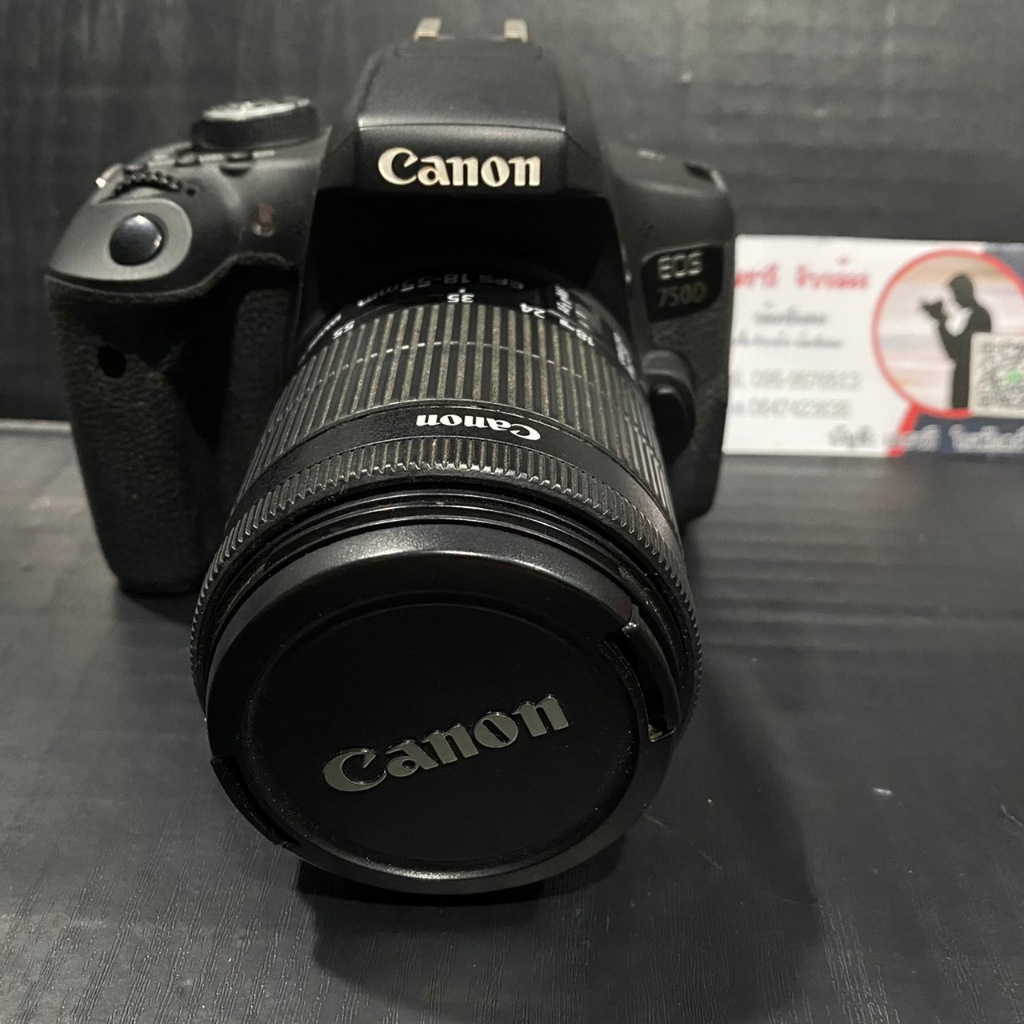 กล้อง canon 750D พร้อมเลนส์ | Shopee Thailand
