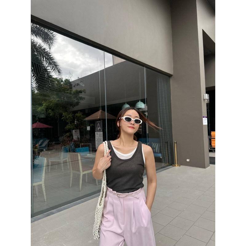 Charlotte irony | TwoTone Tank