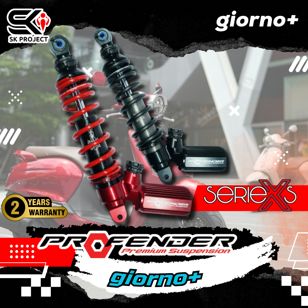 โช๊คหลัง PROFENDER X-SERIES HONDA GIORNO STANDARD / LOAD ของแท้รับ ...