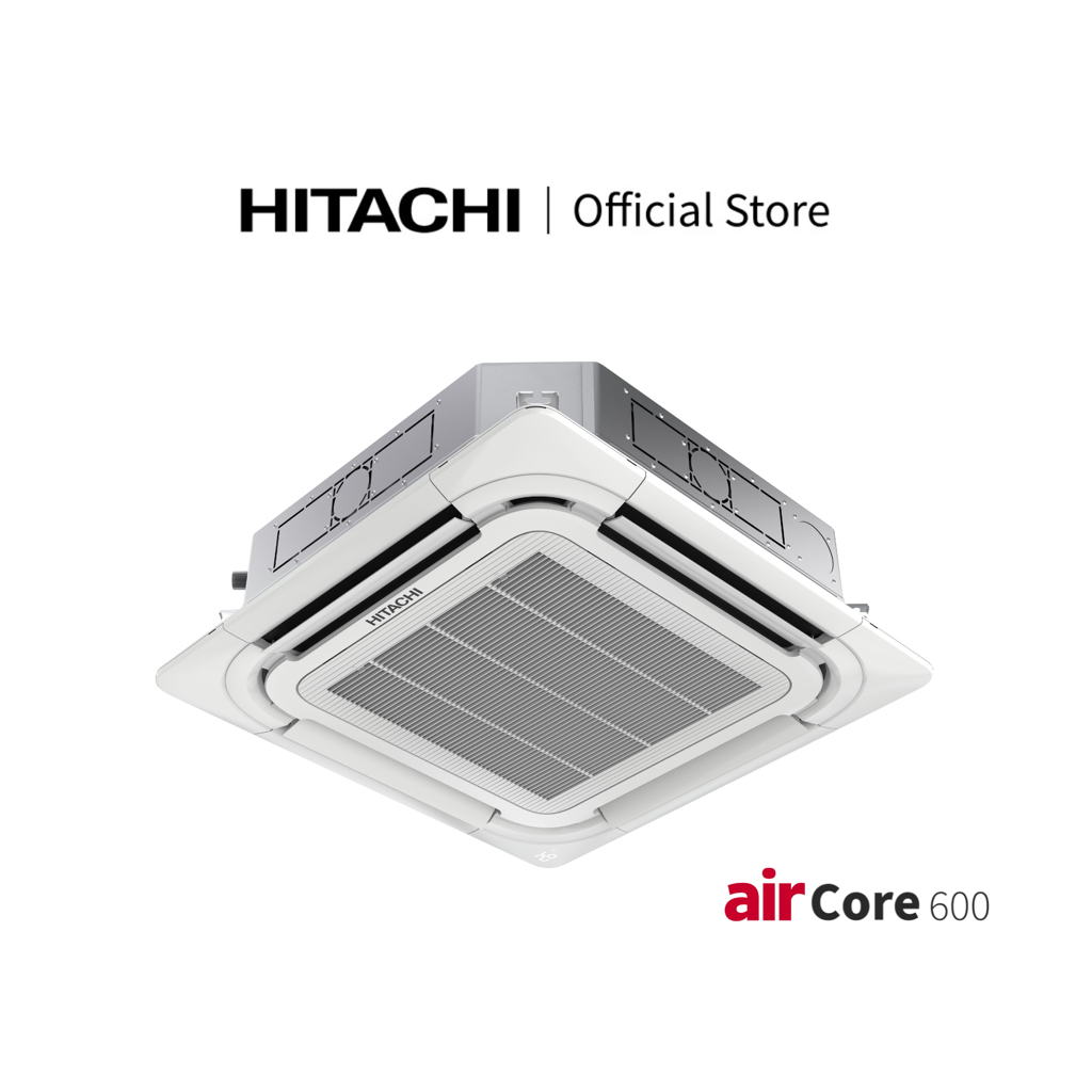 Hitachi airCore 600 Cassette แอร์ฝังฝ้าเพดาน Inverter รุ่น airCore 600 Cassette [จัดส่งฟรี]