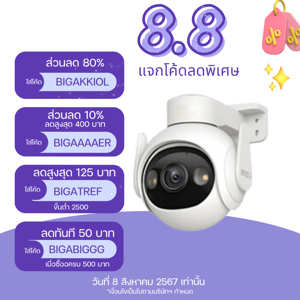 IMOU NVR 8 CH Smart H.265 codec Up to 8TB HDD ประกัน 2 ปี | Shopee Thailand