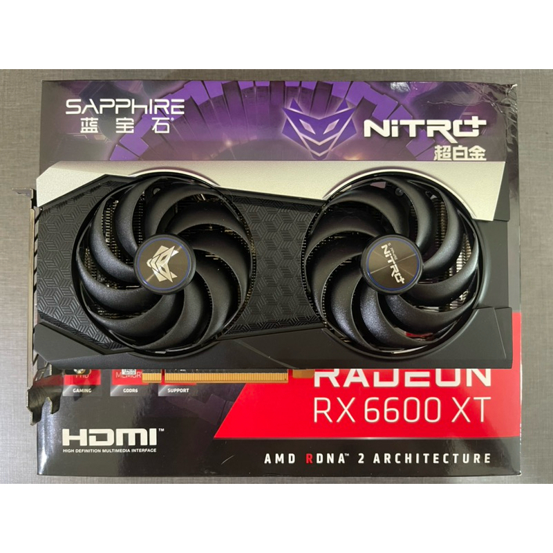 VGA (การ์ดแสดงผล) SAPPHIRE NITRO+ AMD RADEON RX 6600 XT - 8GB GDDR6 ...