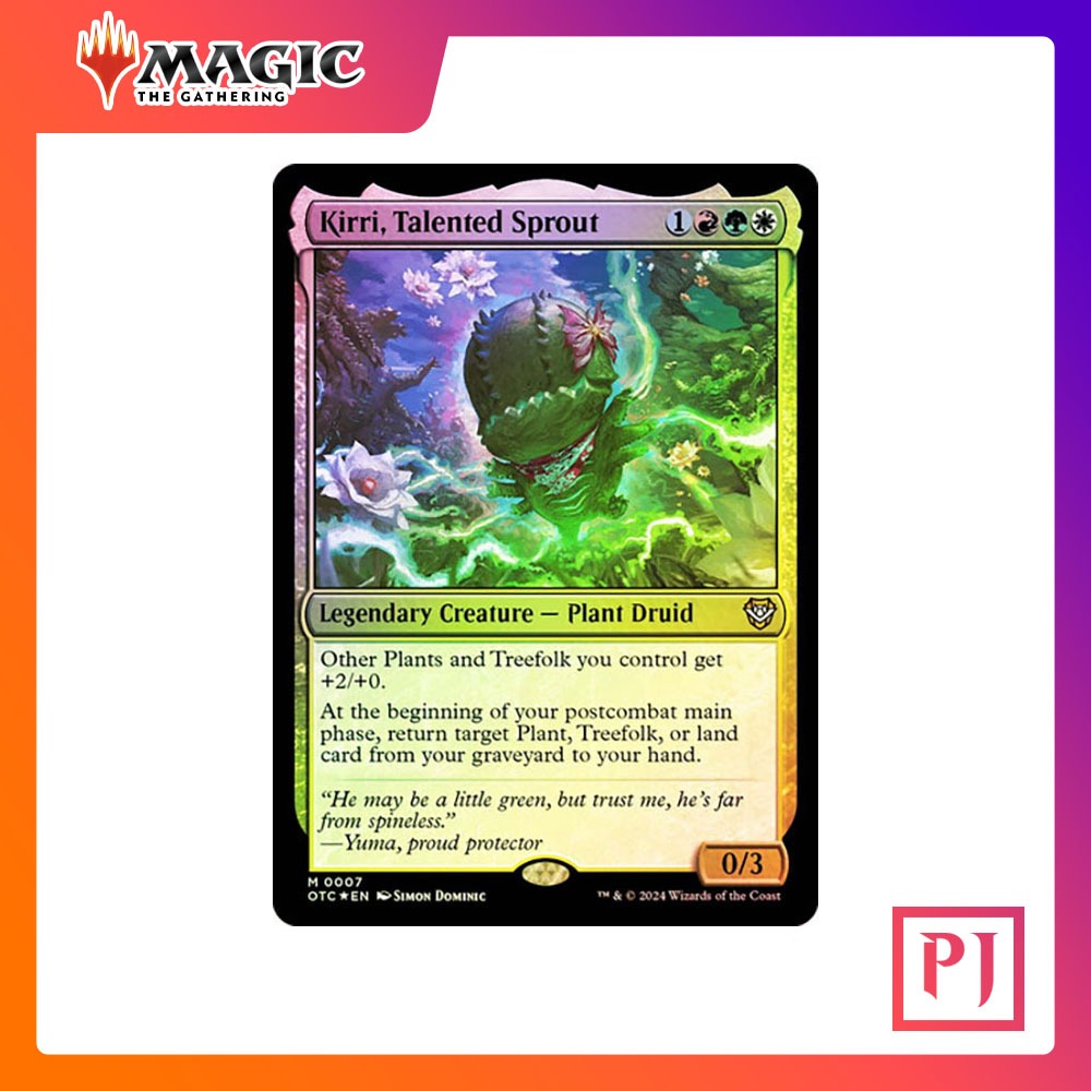 [MTG] Kirri, Talented Sprout [OTC] [MULTI] [MYTHIC] [FOIL] [ENG] (การ์ด ...