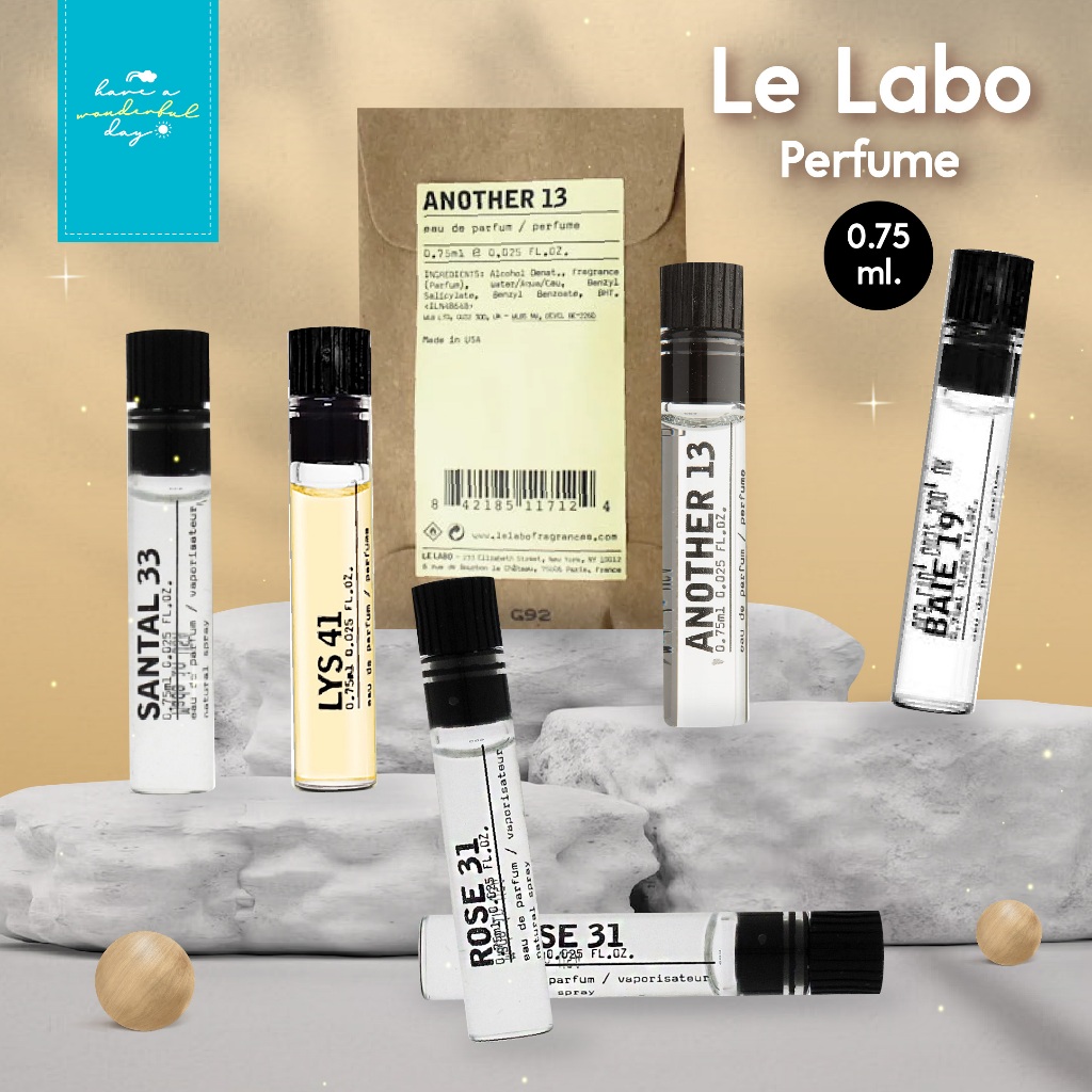 🇺🇸 Le Labo น้ำหอมขนาดทดลอง 0.75ml สุดฮิตจากเมืองนิวยอร์ค มากับกลิ่นที่ ...