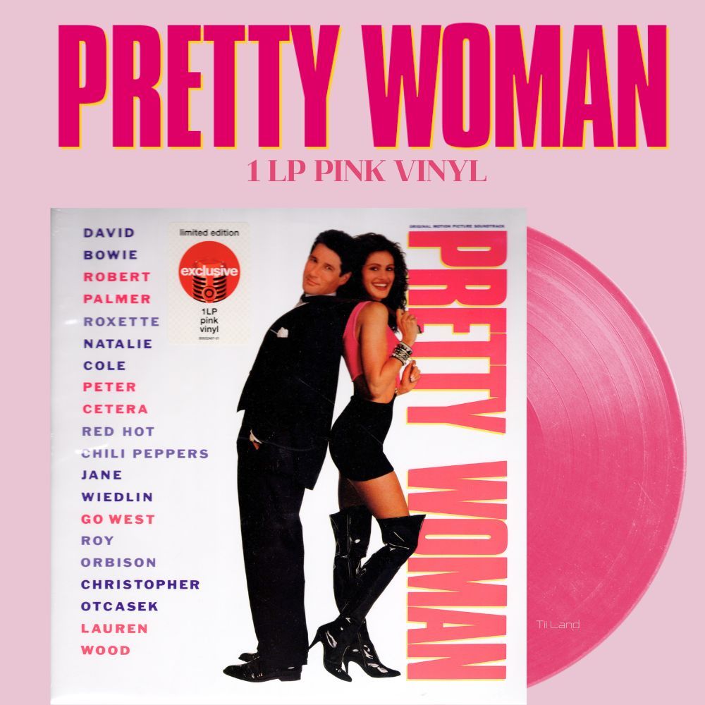 แผ่นเสียง Soundtrack Pretty Woman (TARGET 1LP Pink Vinyl) (แผ่นสีชมพู ...