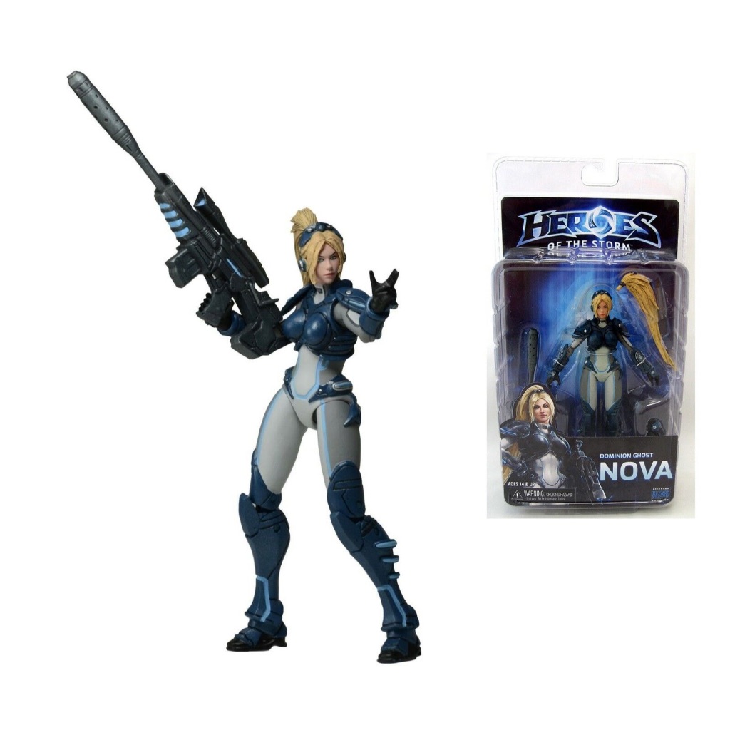 NECA) Heroes of The Storm Starcraft Nova Terra Action Figure