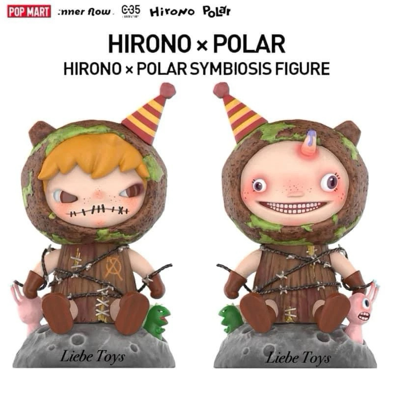 พร้อมส่ง] POP Mart Hirono x Polar Symbiosis Figure | Shopee Thailand