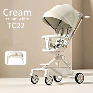 รถเข็นเด็กรุ่น TC22 4 ล้อ 360 องศา