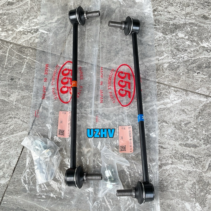 555 JAPAN ลูกหมากกันโคลงหน้า 1คู่ ซ้าย/ขวา HONDA JAZZ GD ปี 03-08 ...