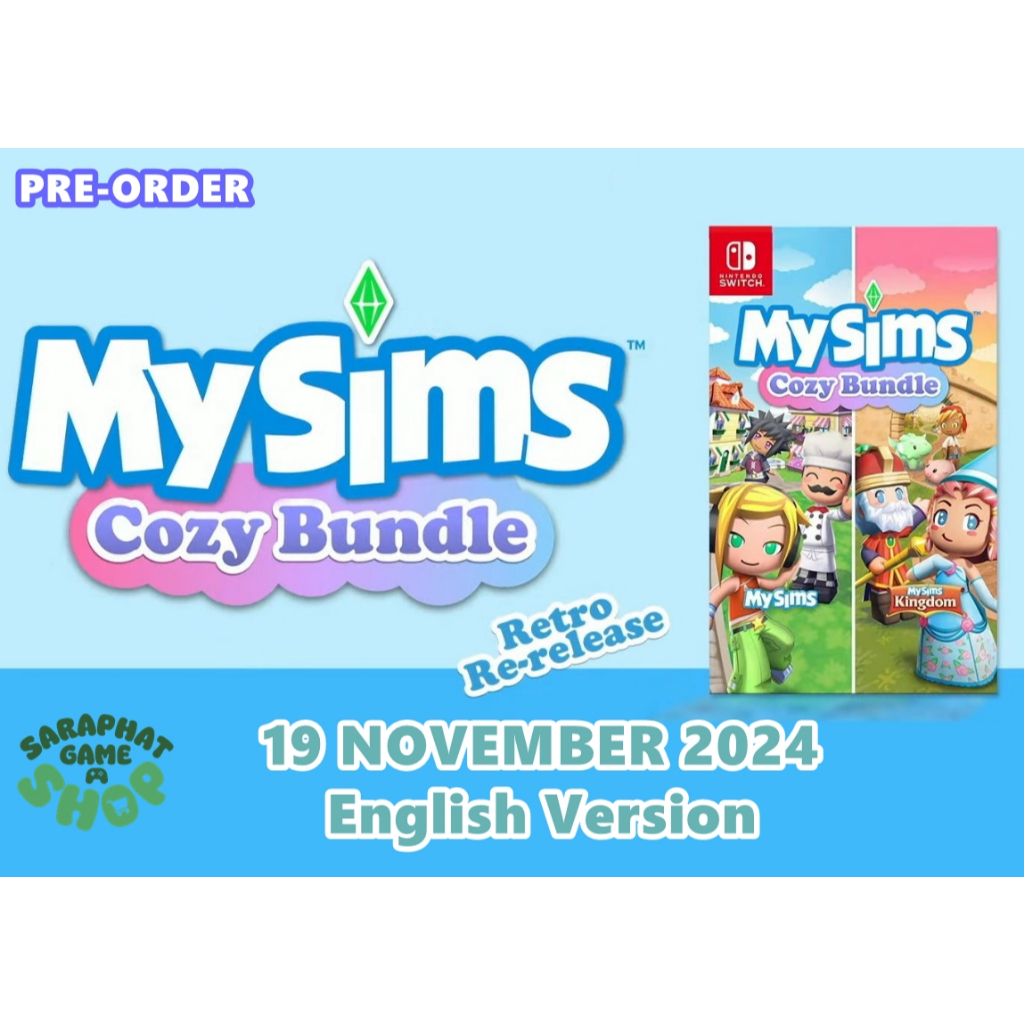 (กดรับสิทธิ์ ส่วนลดโค้ดคุ้ม 10-20% ก่อนสั่งซื้อ) PRE-ORDER NSW MySims ...