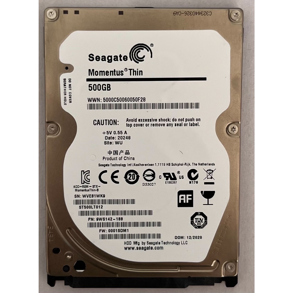 Harddisk Notebook 2.5 250GB 1TB SATA 5400RPM Shopee Thailand