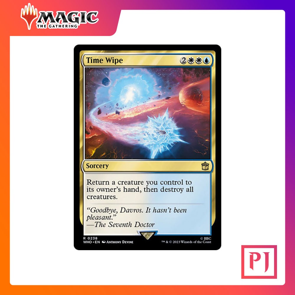 [MTG] Time Wipe [WHO] [MULTI] [RARE] [NORMAL] [ENG] (การ์ดเมจิค / Magic ...