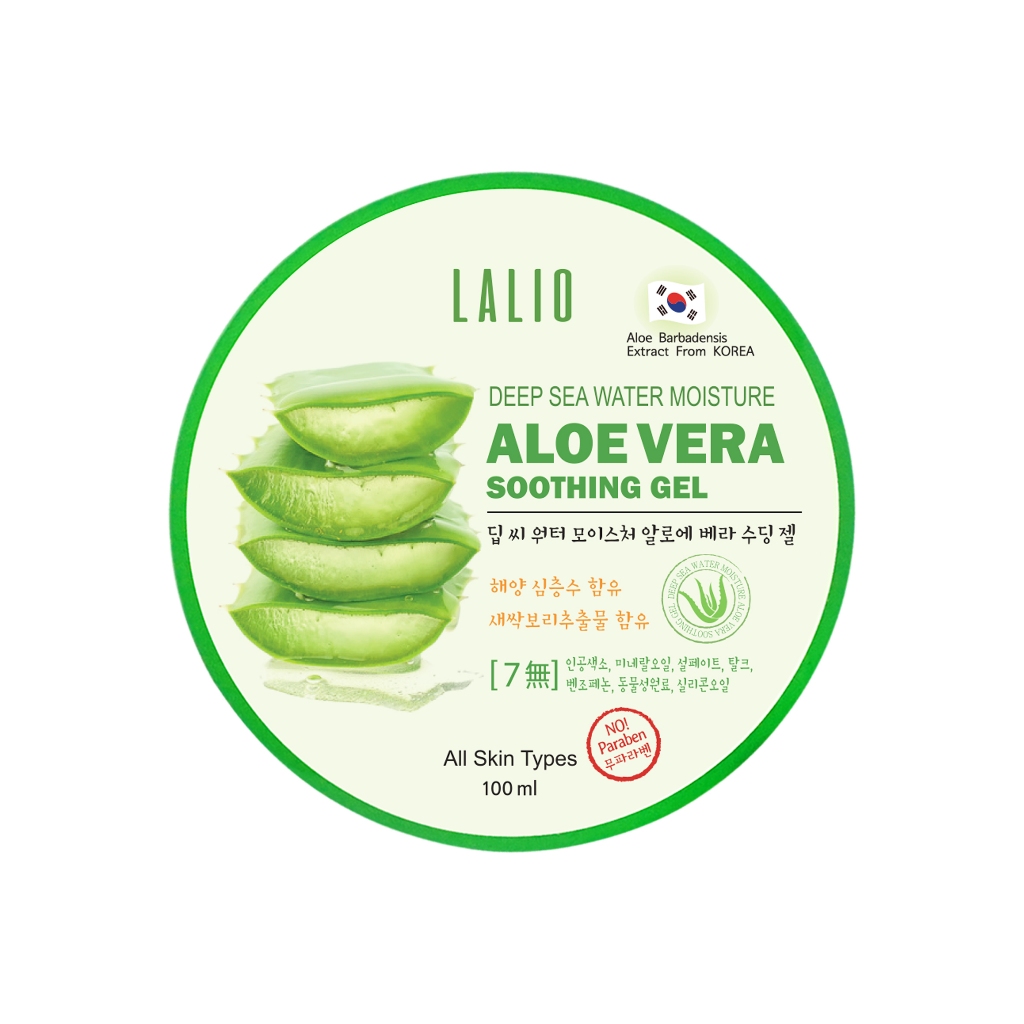 Lalio Deep Sea Water Moisture Aloe Vera Soothing Gel 100ml           | Shopee Thailand