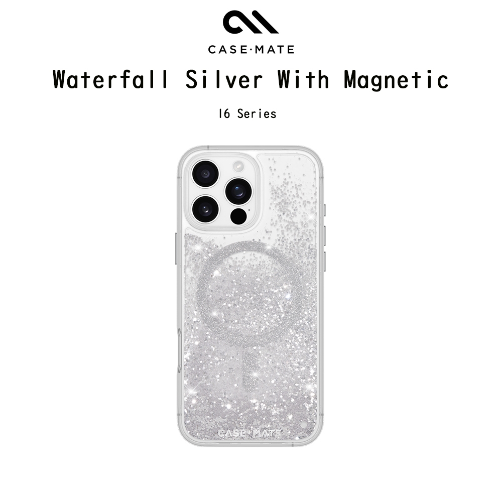 Case-Mate Waterfall Silver With Magnetic เคสกันกระแทกระดับ3.5เมตรเกรดพร ...