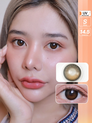 Mercury (Brown) ค่าสายตา 0.00-10.00 คอนแทคเลนส์