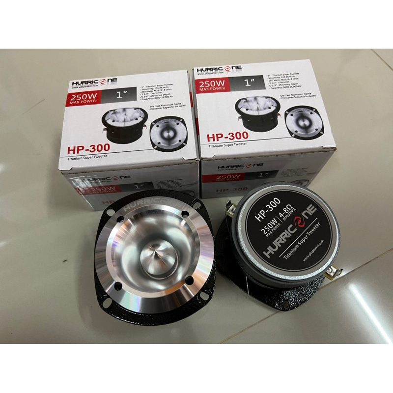 ราคาคู่ละ-600บาท-แหลมมัจจุราช-hp-300-1-titanium-super-tweeter-ติดรถยนต์