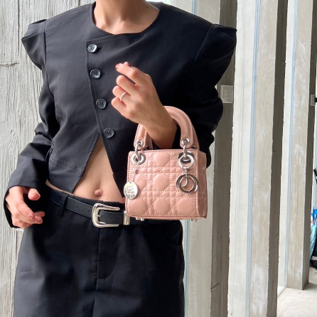 chani-5102-l-mini-lady-bag-with-strap-pu-mix-leather