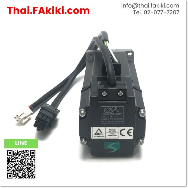 มือสองพร้อมส่ง-c-used-hc-kfs43-servo-motor-เซอร์โวมอเตอร์-สเปค-ac200v-0-4kw-mitsubishi-66-008-363