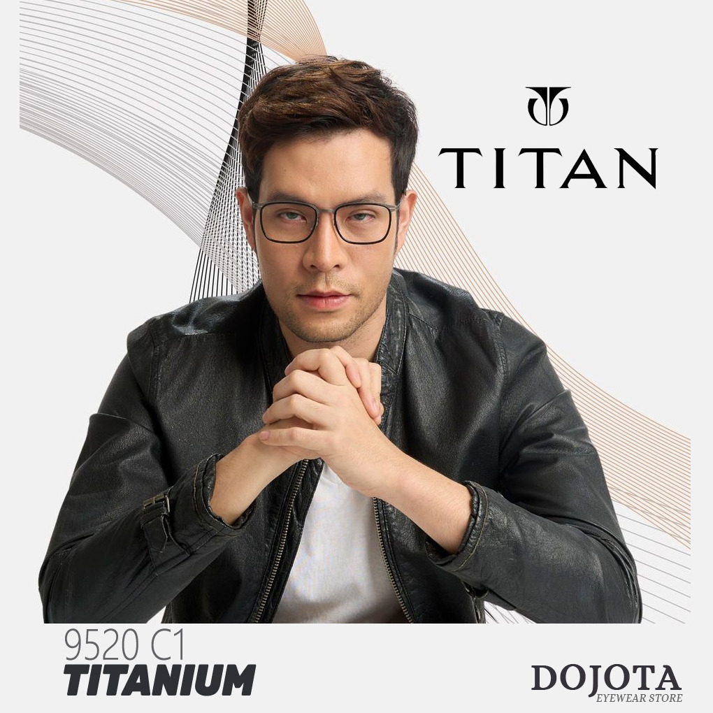 กรอบแว่นตาไทเทเนี่ยม-titan-รุ่น-9520-ทรงเหลี่ยมใหญ่-น้ำหนักเบา-made-in-korea