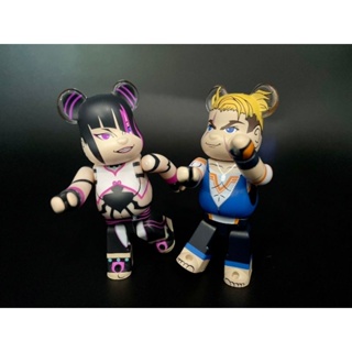 (ของแท้)คู่ Be@rbrick Series 46 Game & Secret Game: Street Fighter LUKE & JURI (bearbrick)