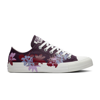 Converse รองเท้าผ้าใบ รุ่น CTAS Forest Rave Ox Purple/Multi Colors - A01354Ch2Ppmc สีครีม ผู้หญิง