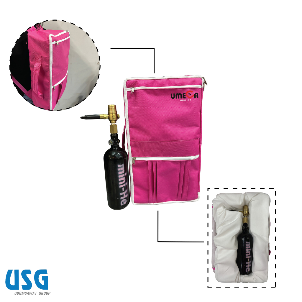 UMEGA ชุดถังฮีเลี่ยมบอลลูนแบบพกพา UGAS รุ่น MINI-HE พร้อมแก๊ส | Shopee ...
