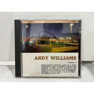 1 CD MUSIC ซีดีเพลงสากล   BIG ARTIST  ANDY WILLIAMS-MOON RIVER  EX-3055   (C15A127)