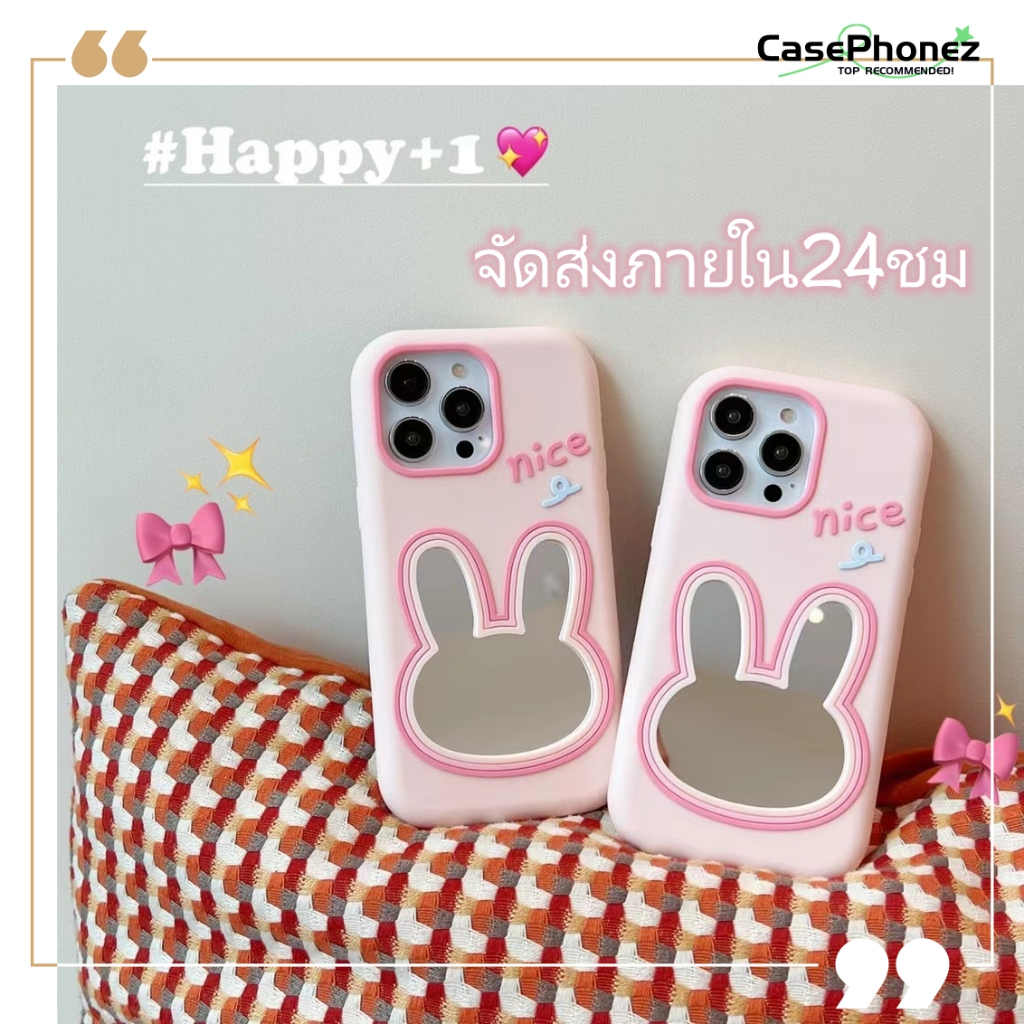 จัดส่งภายใน24ชม-เคส-for-iphone-11-14-pro-max-case-for-iphone-12-13-ป้องกันการตก-การป้องกัน-น่ารัก-การ์ตูน-กระต่าย