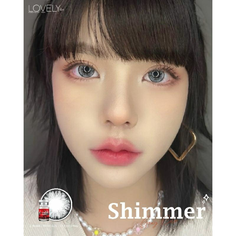 shimmer-gray-lovelylens-คอนแทคเลนส์-สีเทา-ประกายเพ็ชรวิ๊งๆ