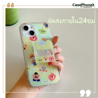 💚จัดส่งภายใน24ชม💚เคส for iPhone 11 14 Pro Max Case for iPhone 12 13 ป้องกันการตก การป้องกัน น่ารัก พร้อมขาตั้ง การ์ตูน