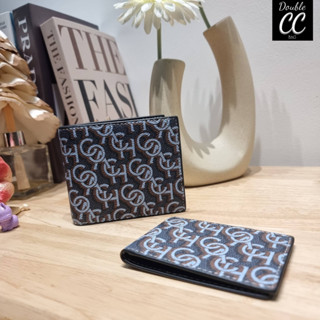 (แท้ 💯%‼ from Factory) 🔅 Model CF134 3 IN 1 WALLET WITH SIGNATURE MONOGRAM PRINT