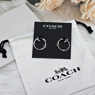 ✔ ของแท้ 100% ✧.* New พร้อมส่ง ✧.* ต่างหู Coach รุ่นShop