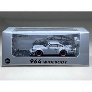 🔺 Porsche 964 Widebody Scale 1:64 ยี่ห้อ CM Model