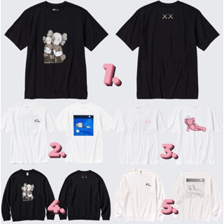 [ ของแท้ ] เสื้อยืด UNIQLO x KAWS UTของใหม่ ลายใหม่ พร้อมส่ง