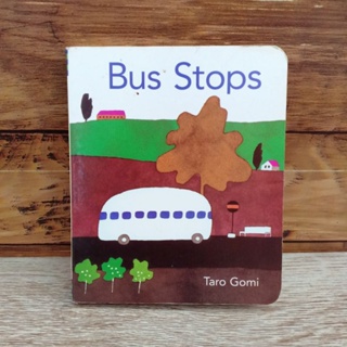 #มือสอง Bus stops. (Boardbook)