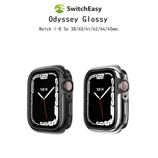 Switcheasy Odyssey Glossy เคสอลูมิเนียมเกรดพรีเมี่ยม เคสสำหรับ Watch1-8 Se/38-49mm.