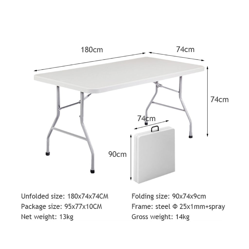 ส่งจากไทย-โต๊ะปิคนิค-folding-table-โต๊ะขายของตลาด-โต๊ะพับได้อเนกประสงค์-โต๊ะปิกนิคพับได้-พับเก็บได้-สนาม-พกพาง่าย