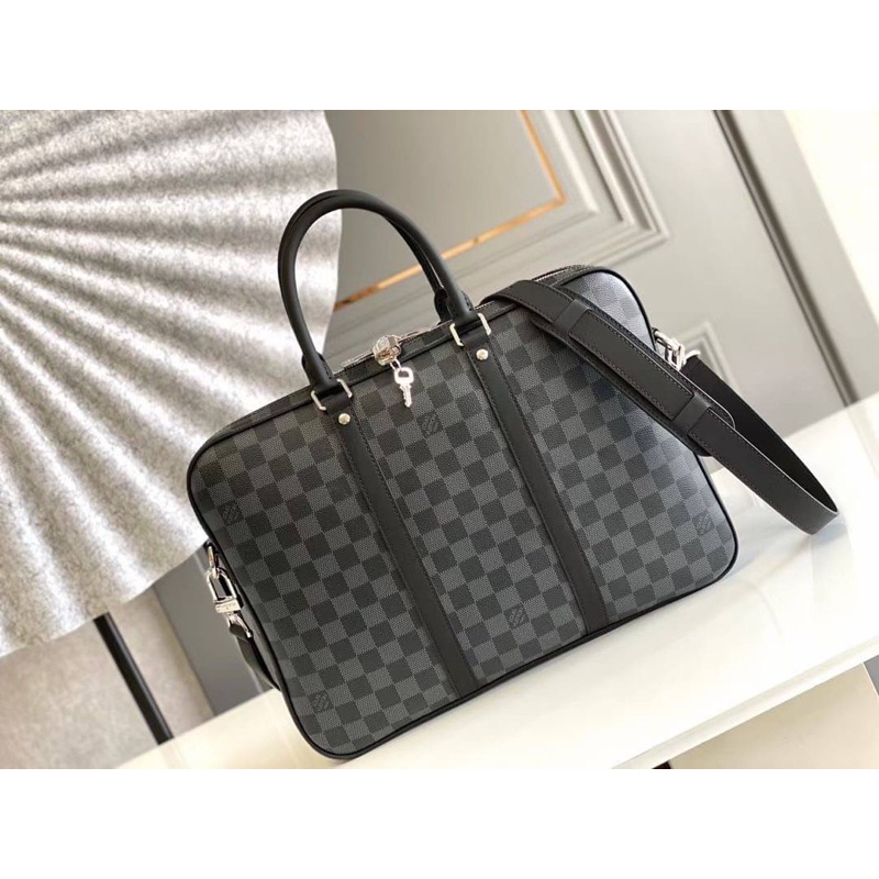 พร้อมส่ง-new-louis-vuitton-porte-documents-voyage-pmเทพ