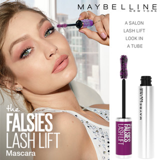 Maybelline New York The Falsies Lashlift Waterproof Mascara 8.6ml มาสคาร่ากันน้ำ สีดำเข้ม จากเมย์เบลลีน นิวยอร์ก