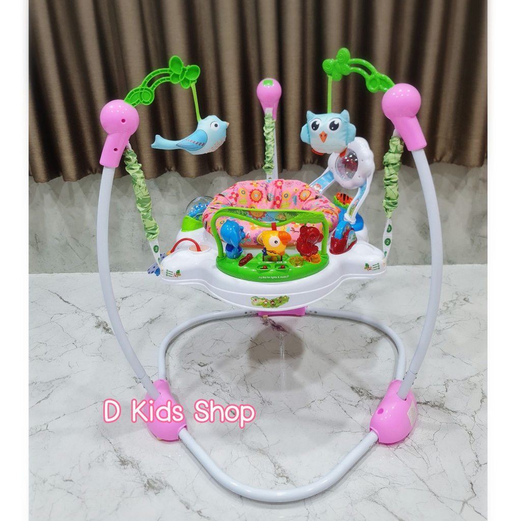 newww-จั้มเปอร์เด็ก-เก้าอี้กระโดด-jumperoo-รถหัดเดิน-มีเสียงดนตรี-มีไฟ-เสริมพัฒนาการเด็ก