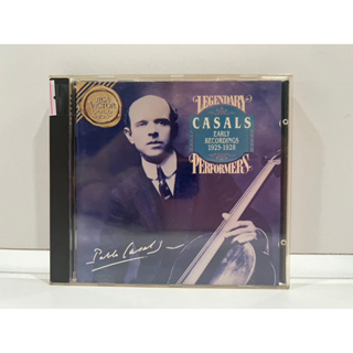 1 CD MUSIC ซีดีเพลงสากล EARLY RECORDINGS 1925-1928 PABLO CASALS (C12J36)