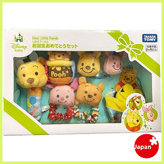 takara-tomy-disney-dear-little-hands-happy-birthday-set-ชุดหมีพูห์-ส่งตรงจากญี่ปุ่น