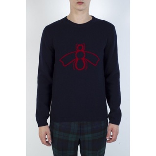 GUCCI Knit Sweater เสื่อสเวตเตอร์ไหมพรมลายผึ้ง กันหนาว สีเขียว-แดง บ่งบอกถึงเอกลักษณ์ของแบรนด์