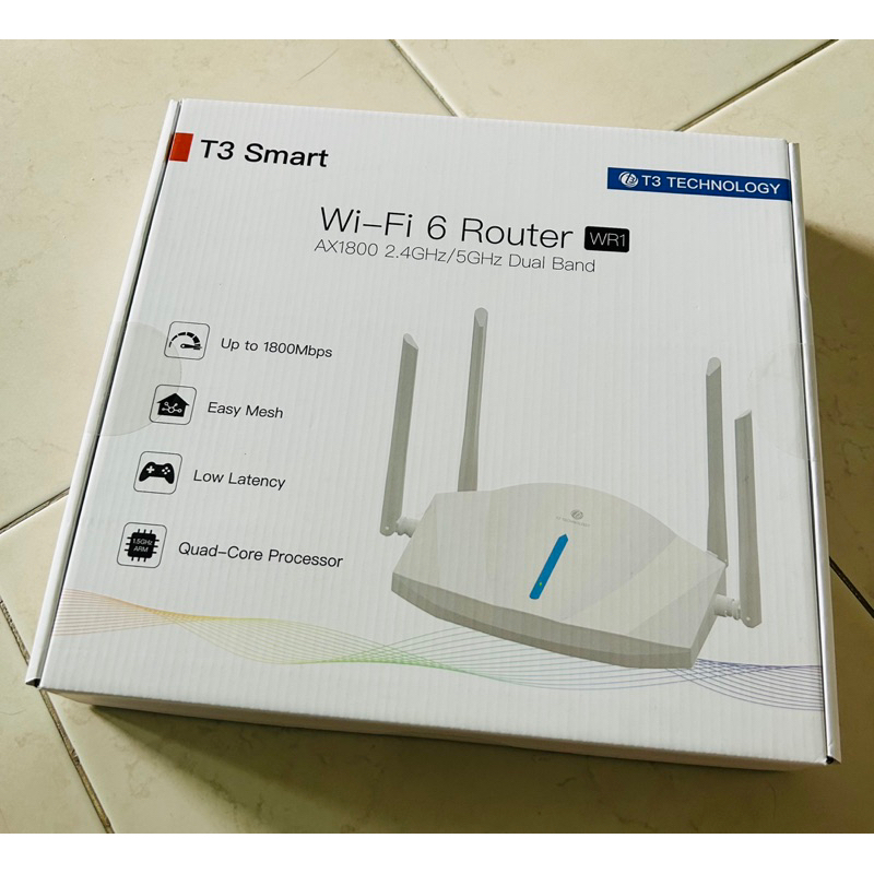 เราเตอร์ T3 Network AX1800 Wi-Fi 6 Router | Shopee Thailand