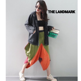 📌ทักก่อนสั่ง📌ชุดเซท2ชิ้น  unisex ผ้าStone-Wash เสื้อคลุมฮู้ด อก50” + กางเกงฮาเรม Freesize  Thelandmark