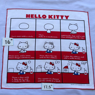 Hello kitty ผ้าเช็ดหน้า คิตตี้