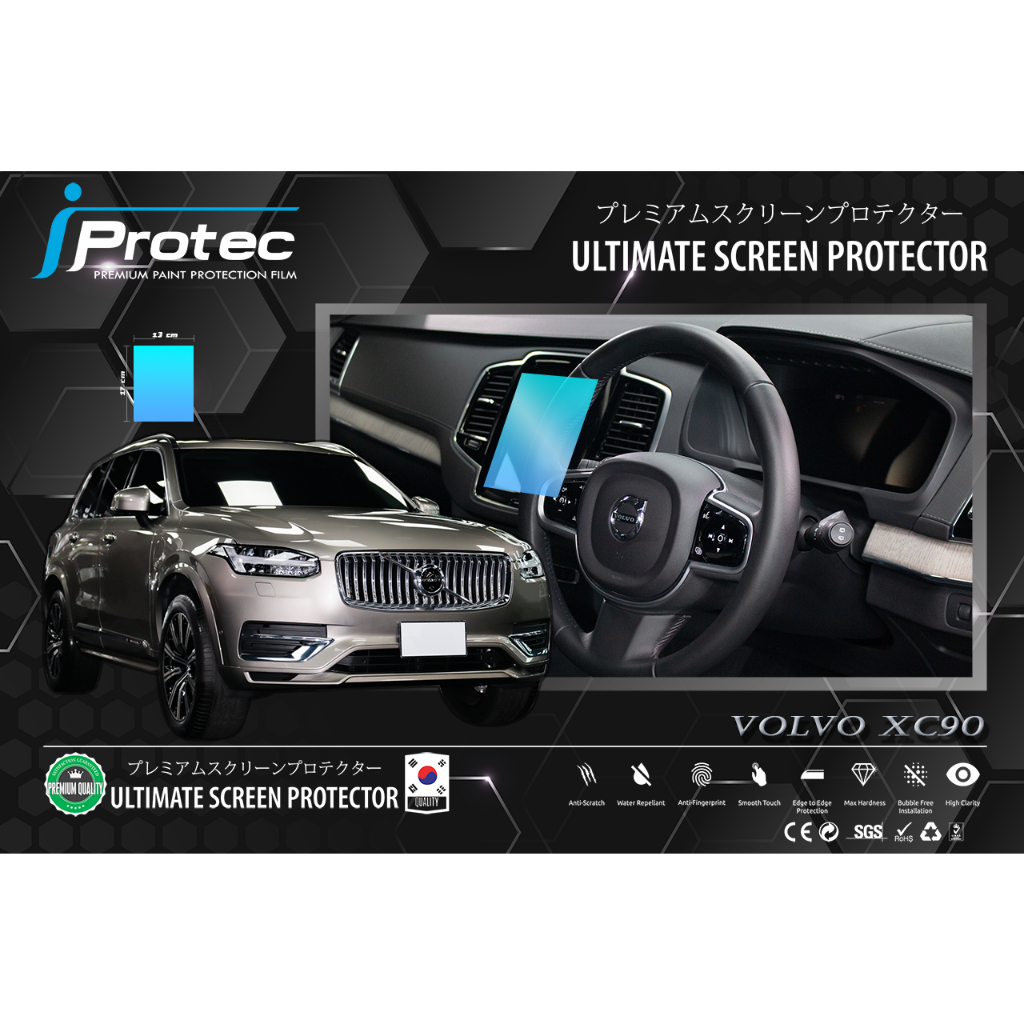 iprotec-ฟิล์มใสกันรอยหน้าจอคอนโซนกลางรถยนต์-volvo-ตะกูล-xc-ได้แก่-volvo-xc40-volvo-xc60-volvo-xc90