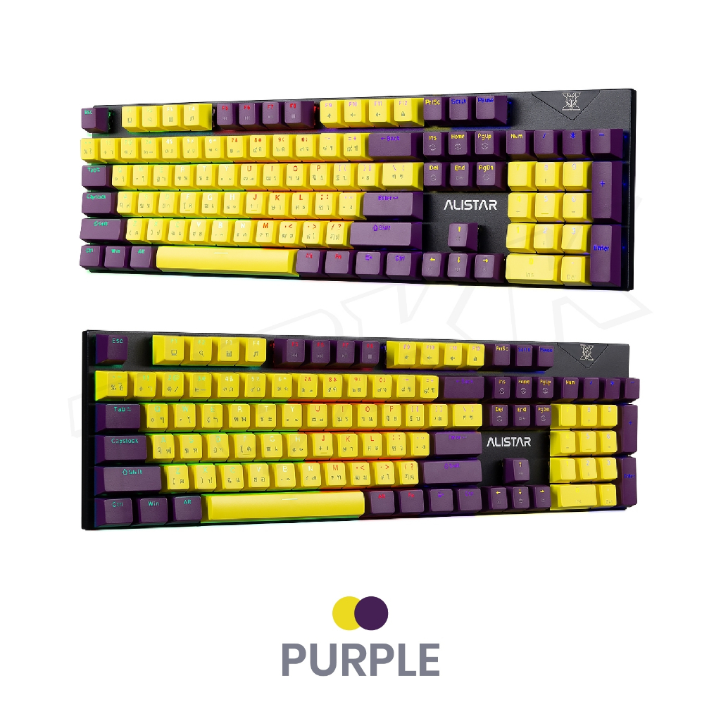 NUBWO ALISTAR X33 คีย์บอร์ดเกมมิ่ง คีย์บอร์ดGaming Keyboard Mechanical ...