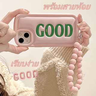 😍👉🏼NEW👈🏼😍เคสไอโฟน11 เคสกันกระแทก Case iPhone 14 13 12 Pro Max เรียบง่าย พร้อมสายห้อย Ins เคส for iPhone 13